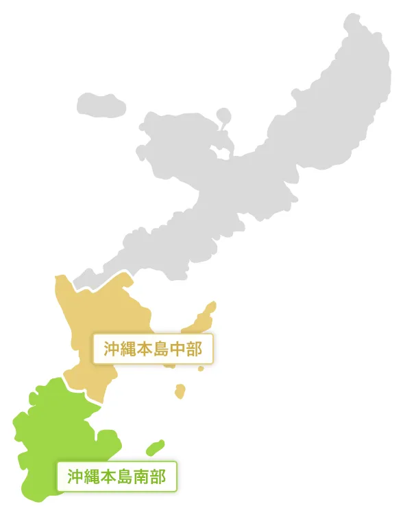 沖縄本島の地図