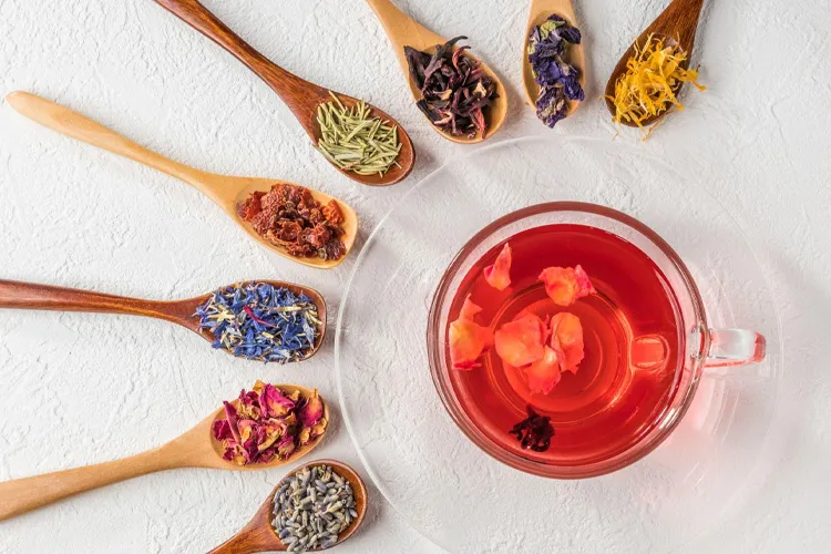 京都の複合施設GOOD NATURE STATIONのハーブティー