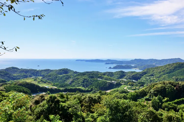 長尾城跡展望所