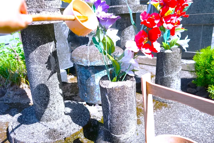 お墓参り