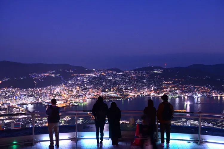 稲佐山展望台から望む夜景
