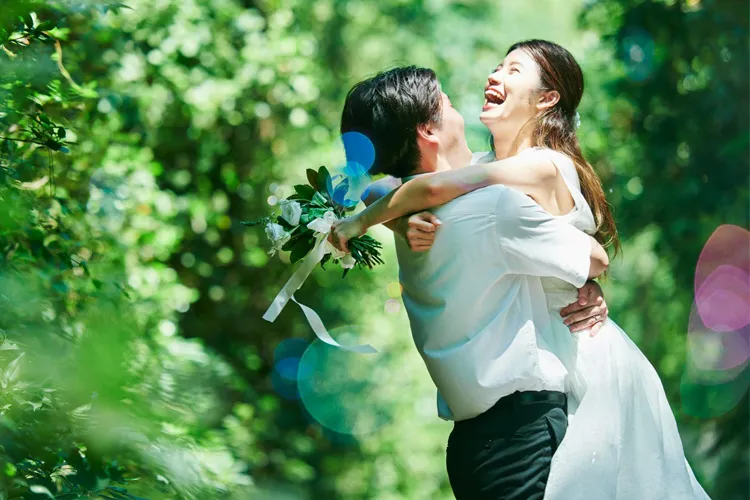 花嫁と花婿